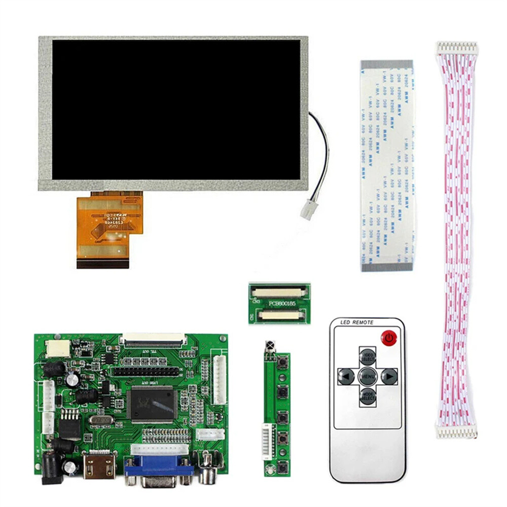 6.2 inch LCD screen HSD062IDW1 A00 A01 A02 + HD MI VGA Controller Driver Board