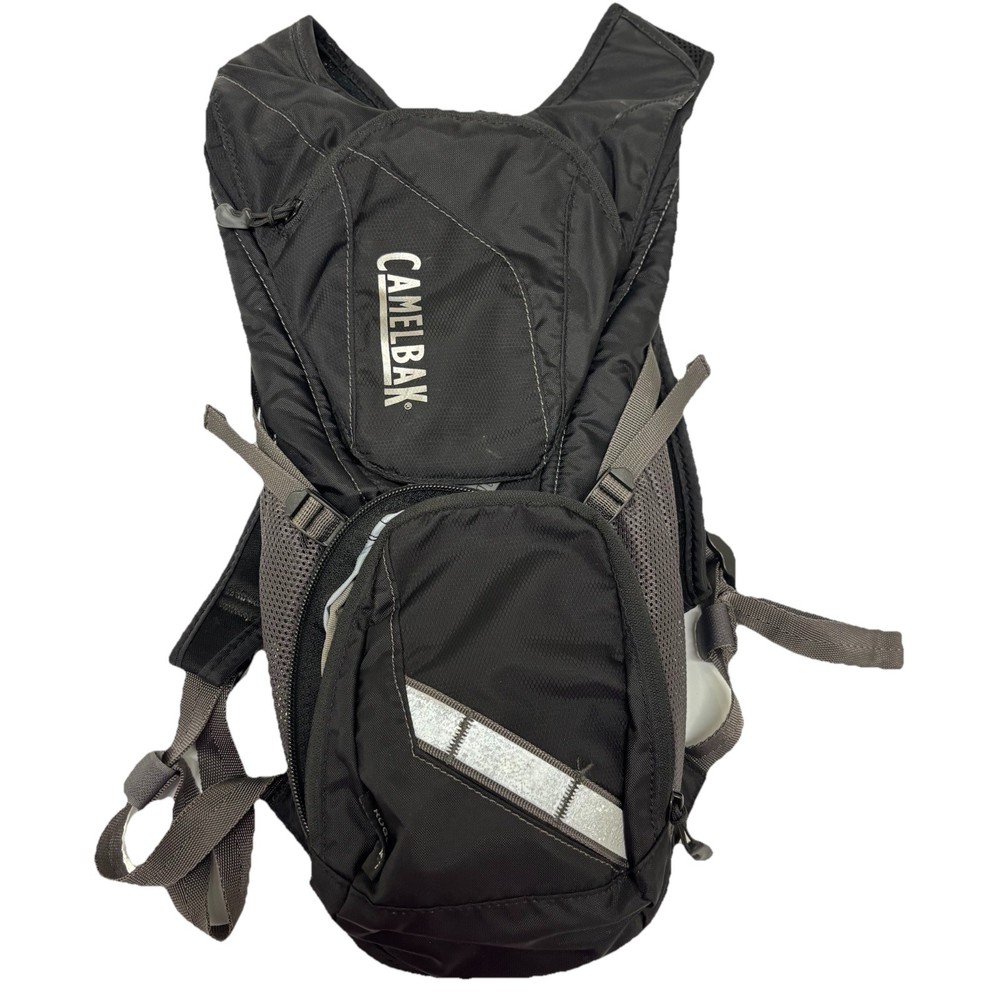 Camelbak Hydration Black Backpack/Blue Hydration Pack Great Condition