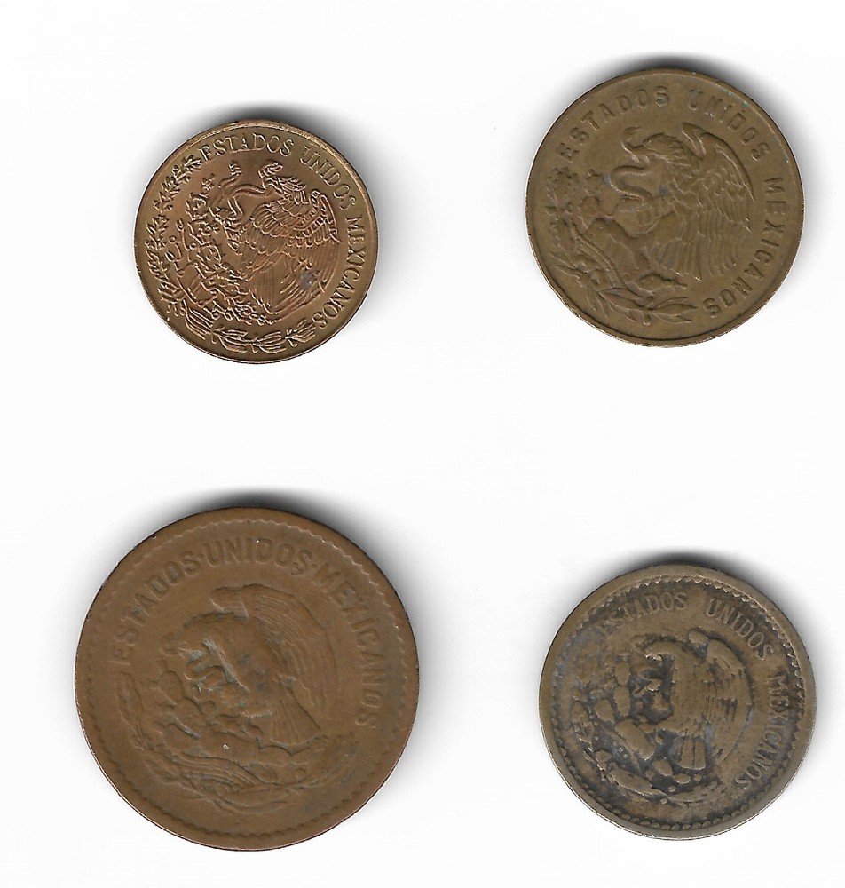 Mexico 5 Centavos 4 Varieties