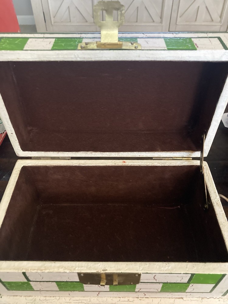 Vintage 12” Trunk Storage Box