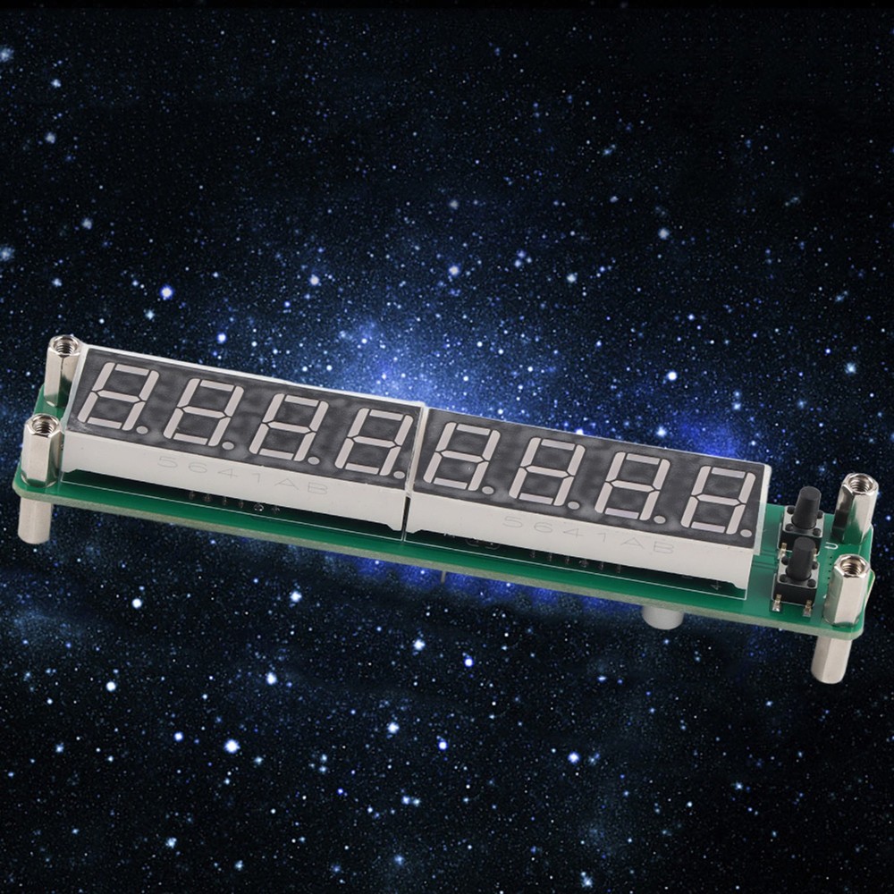 (Backlight Font Blue)RF Signal Frequency Counter Cymometer Tester Module