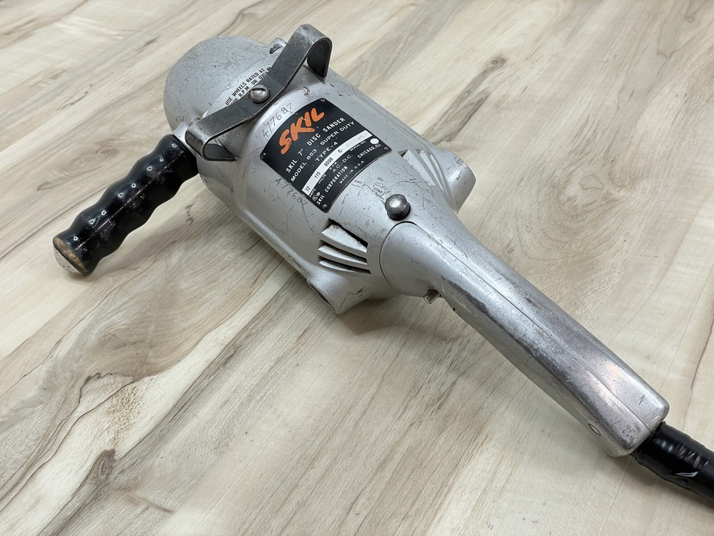 Vintage SKIL 7" Disc Sander Super Duty Model 853