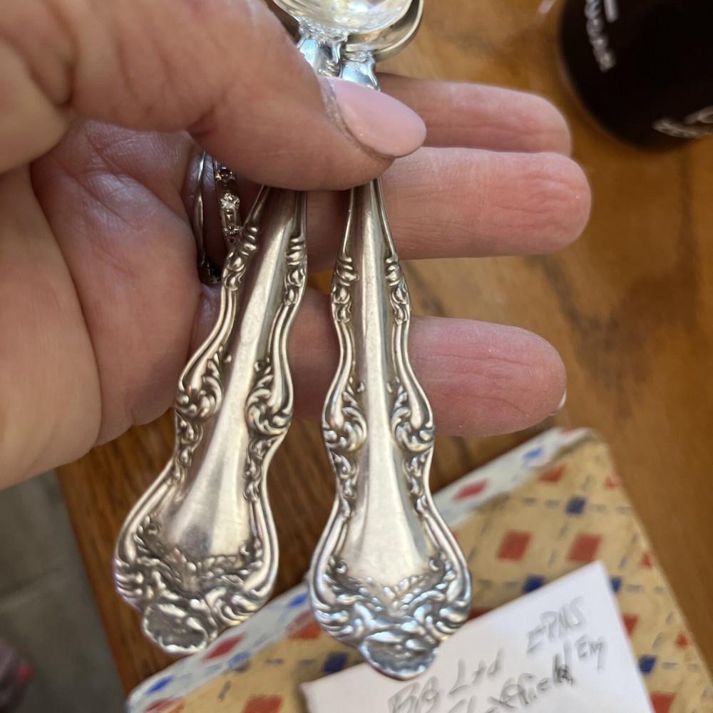 2 Grapefruit Spoons, Stratford Silver Co, silverplate