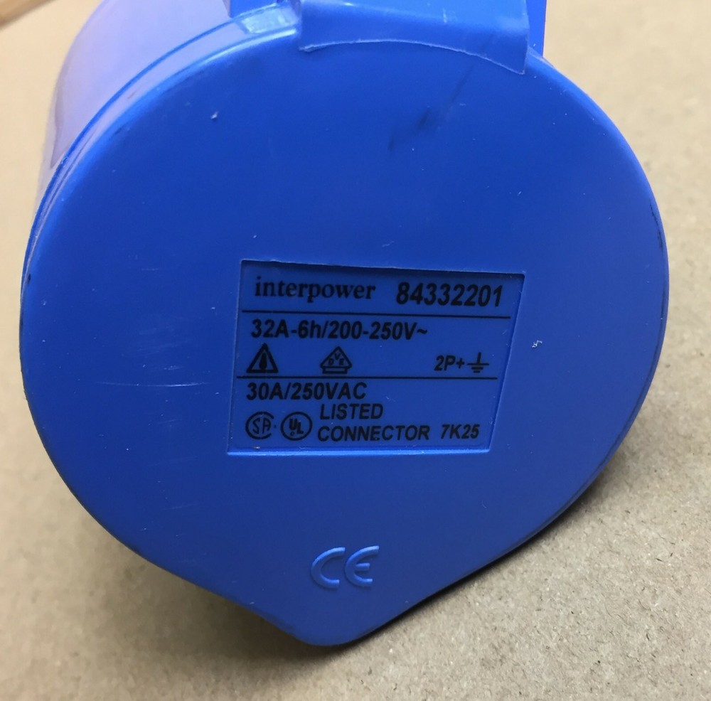 Interpower 84332201 32A Receptacle Explosion Proof