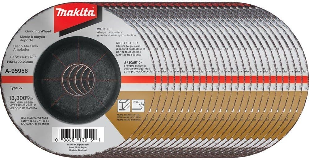 INOX Grinding Wheel Grit Pack