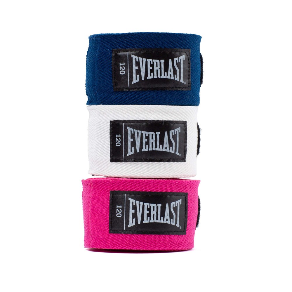 Core Hand Wraps 3-Pack Navy/White/Pink