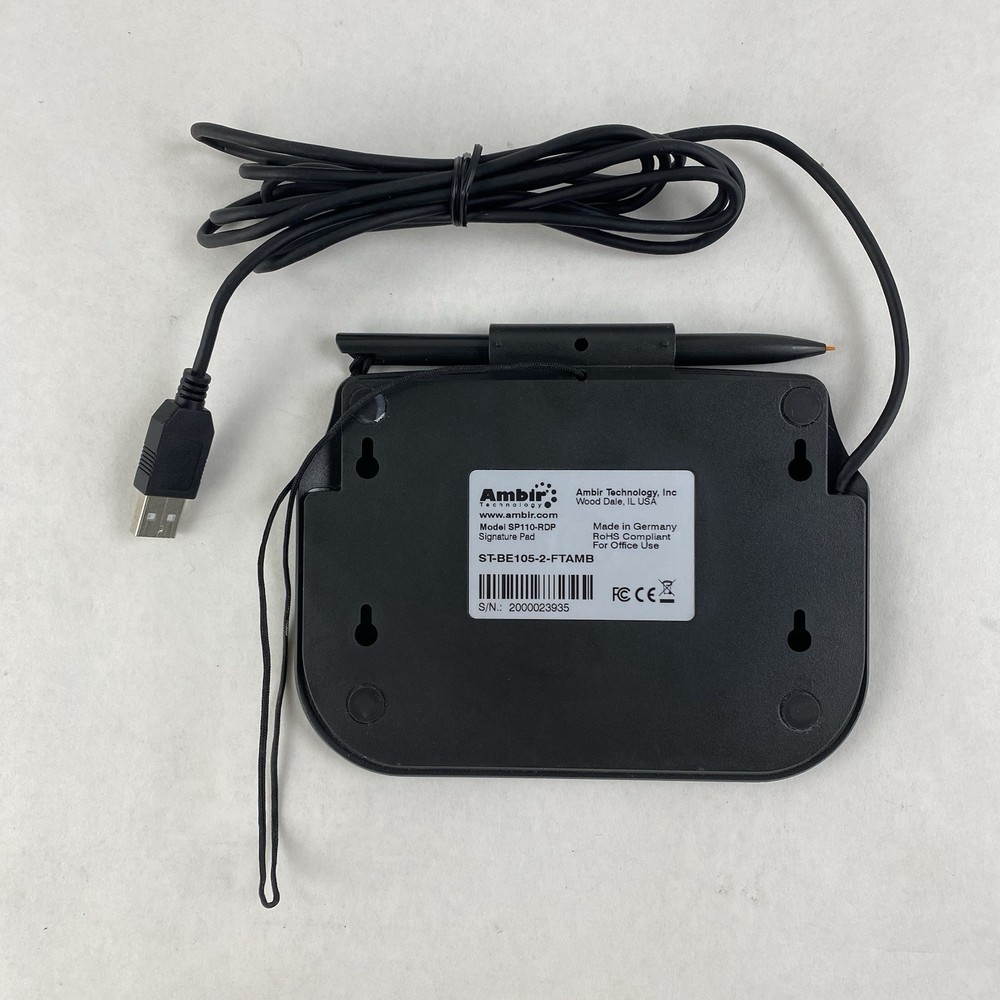 Ambir Technology SP110-RDP Signature Pad Tested