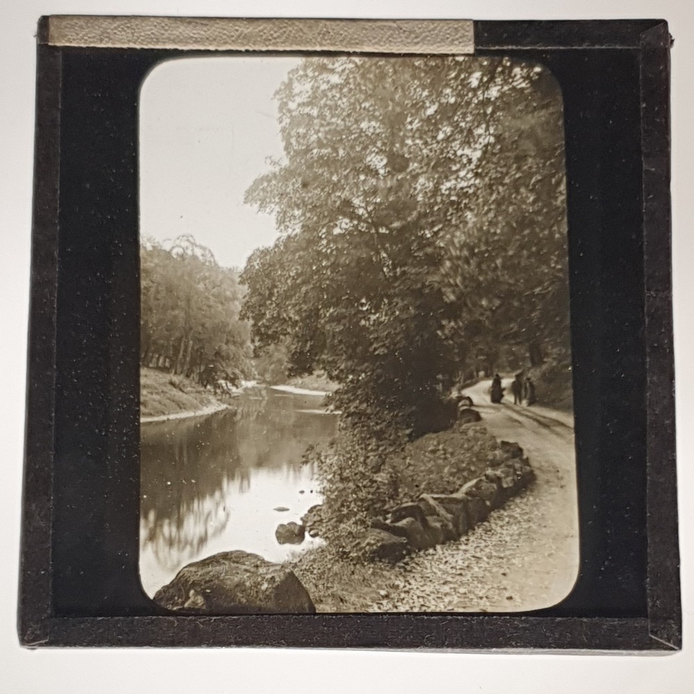 Vintage Magic Lantern Glass Slide