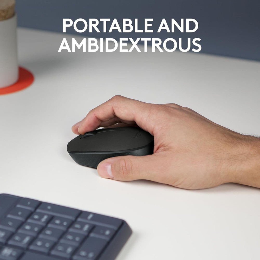 Logitech M170 - Lightweight Wireless Mouse with 33ft Range & 800 DPI Sensitivity