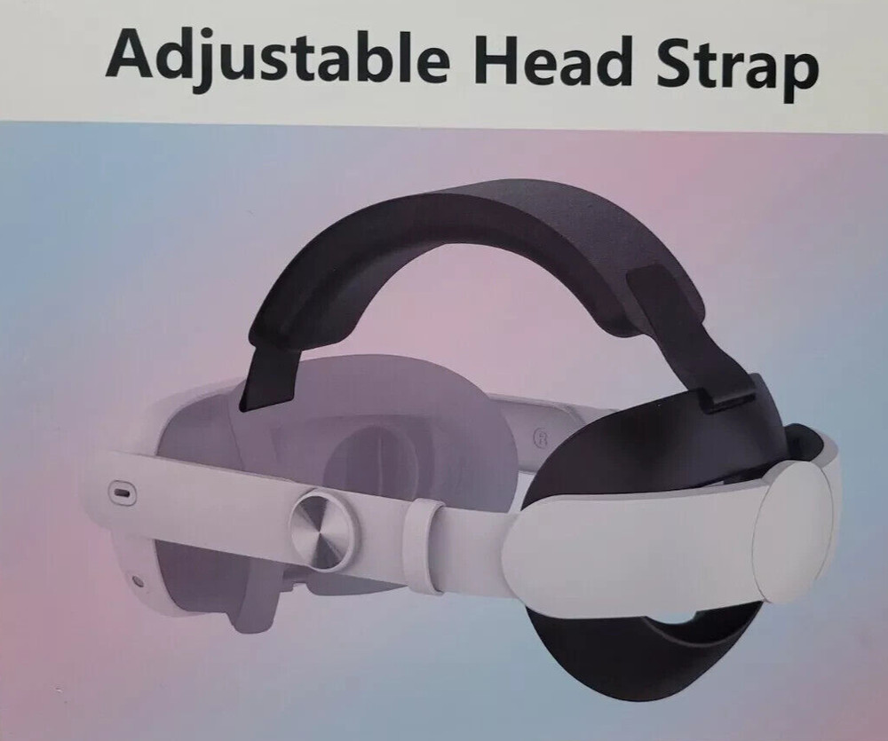 Head Strap for Meta Quest 3 VR Headset Accessories Elite Strap Replacement New