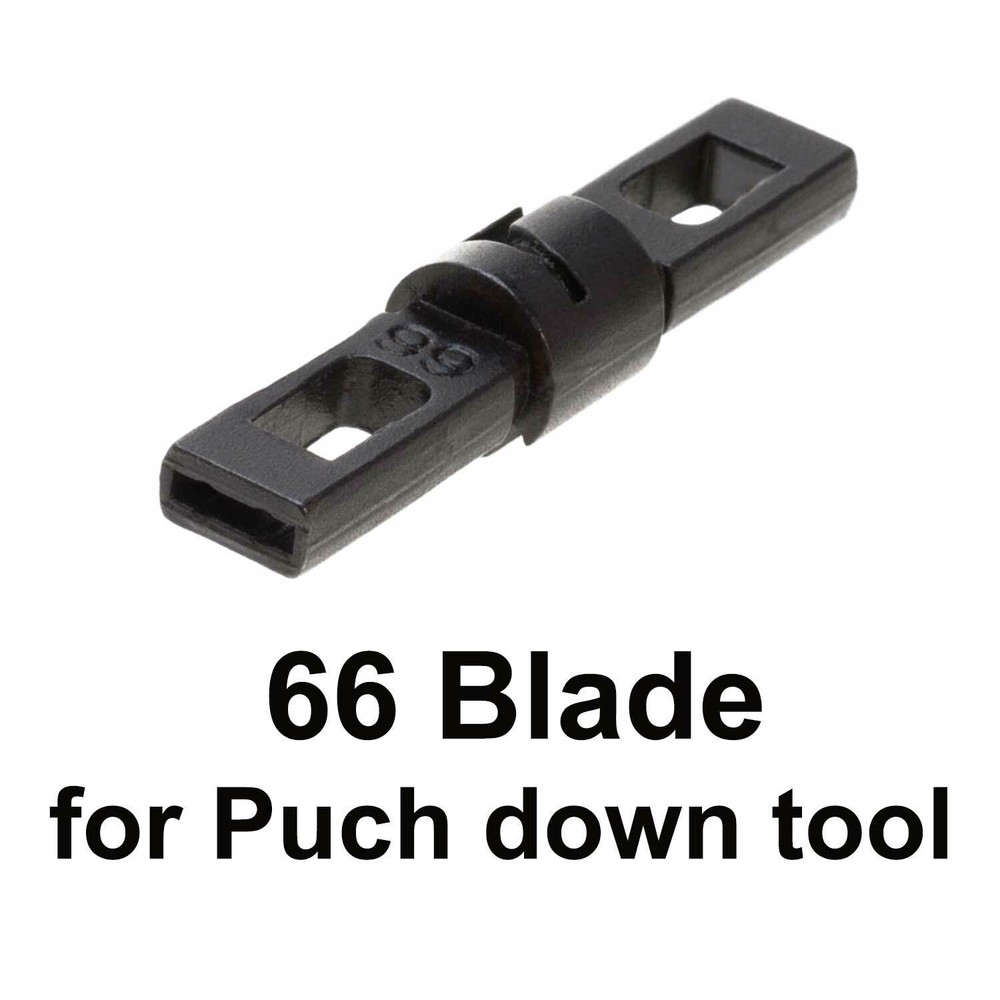 Punch Down Tool 66 110 Blades Type Replacement LAN Network Cat5e Cat6