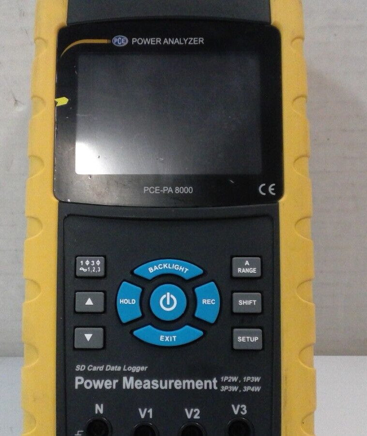 PCE Instruments PCE-PA8000-Power Analyzer