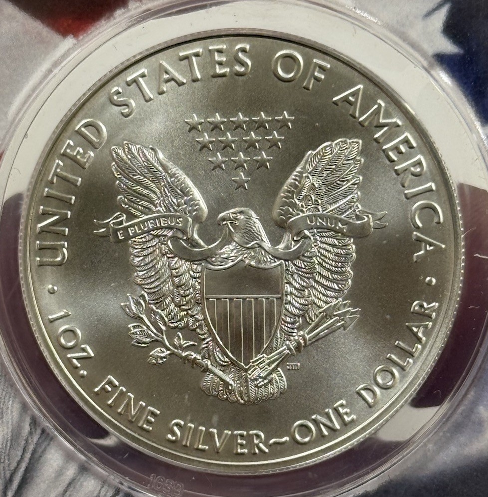 2021 w - Anacs MS70 - Silver Eagle Type 1 #8046