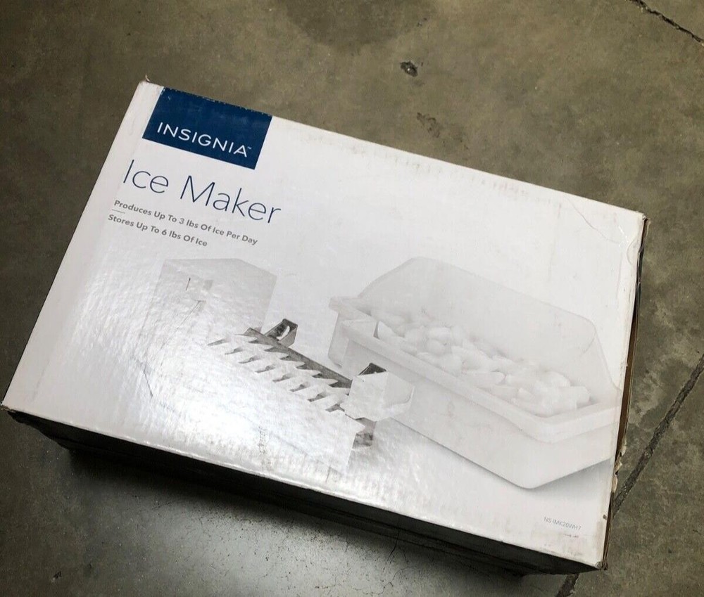 NEW Insignia Refrigerator Icemaker Kit WHITE (204111)