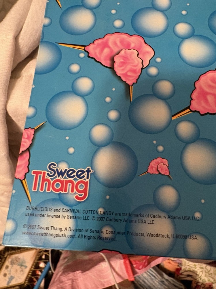 2007 Bubblelicious Three Ring 2 Pocket Folder