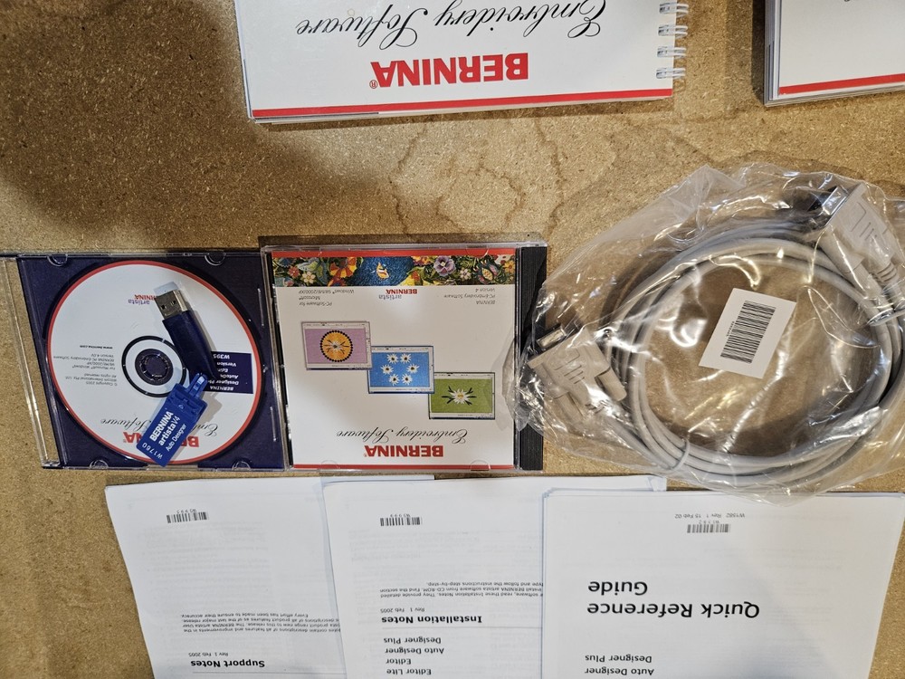 Bernina embroidery Software Auto-Designer Verson 4 Never Used