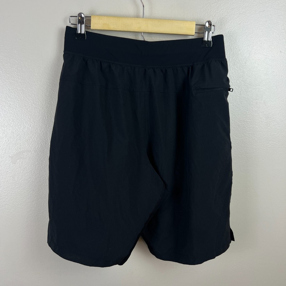 Lululemon T.H.E. Short Size Small Black Linerless 9" Athletic Workout Active Gym