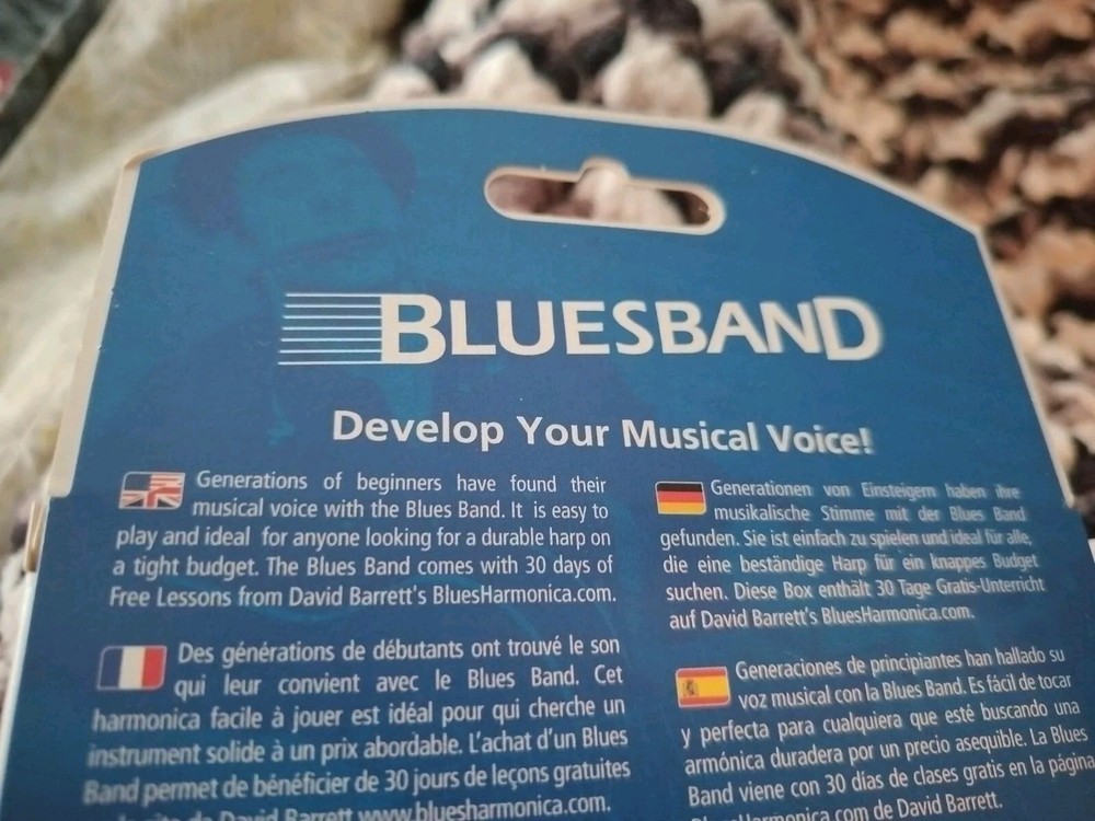 HOHNER BLUESBAND HARMONICA KEY OF C