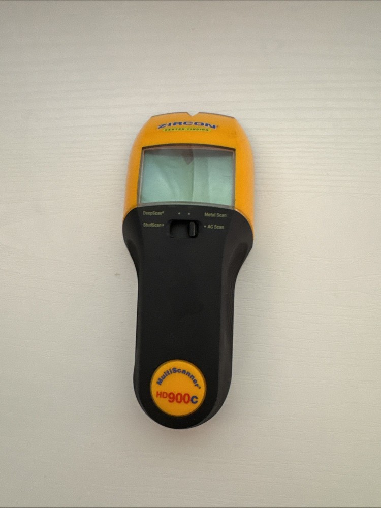 Zircon HD900  MultiScanner 1 Step Multi-Function Wall Scanner Tested!