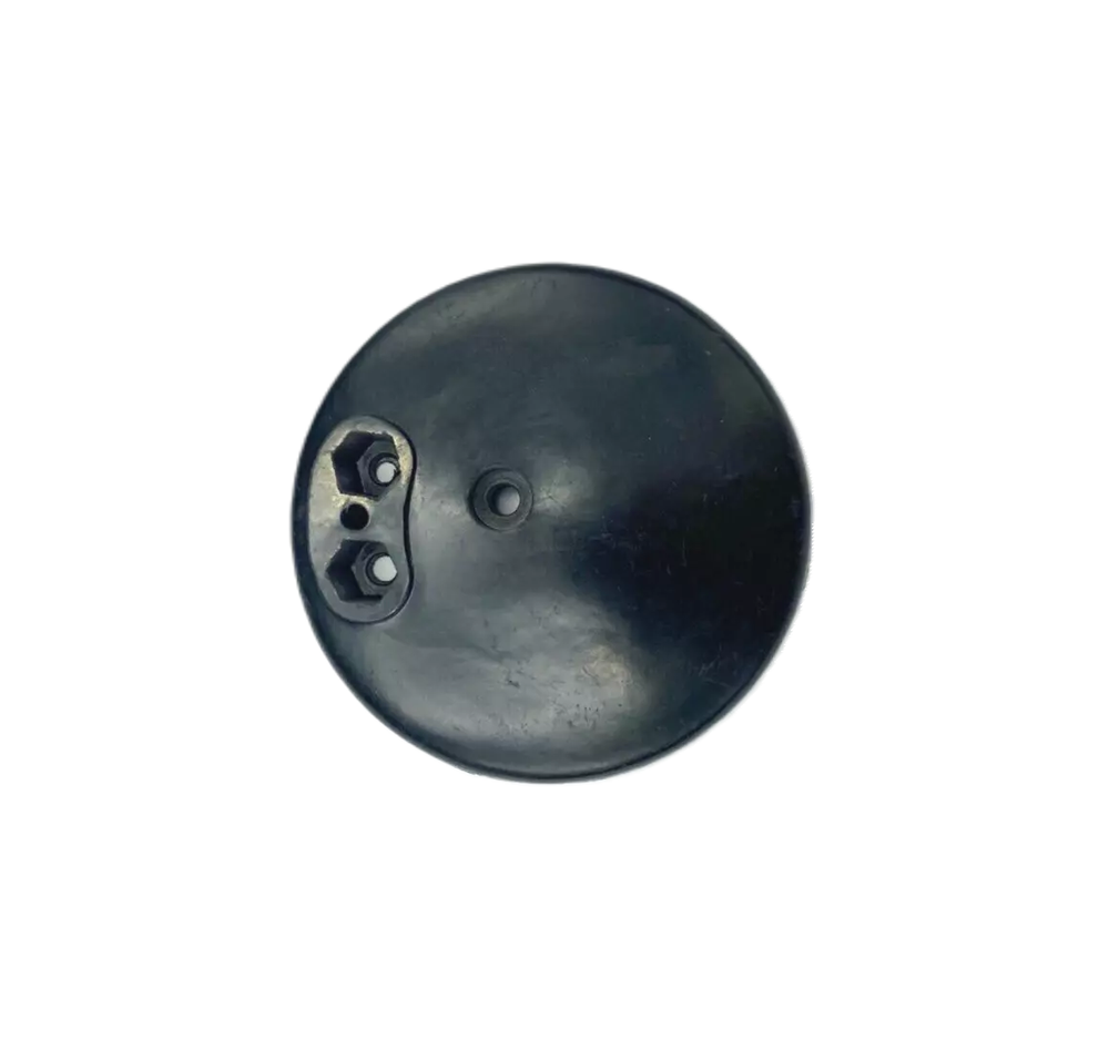 LUCAS TYPE DYNAMO END COVER CAP (OFF SET FIXING STUD) - UK SUPPLIED