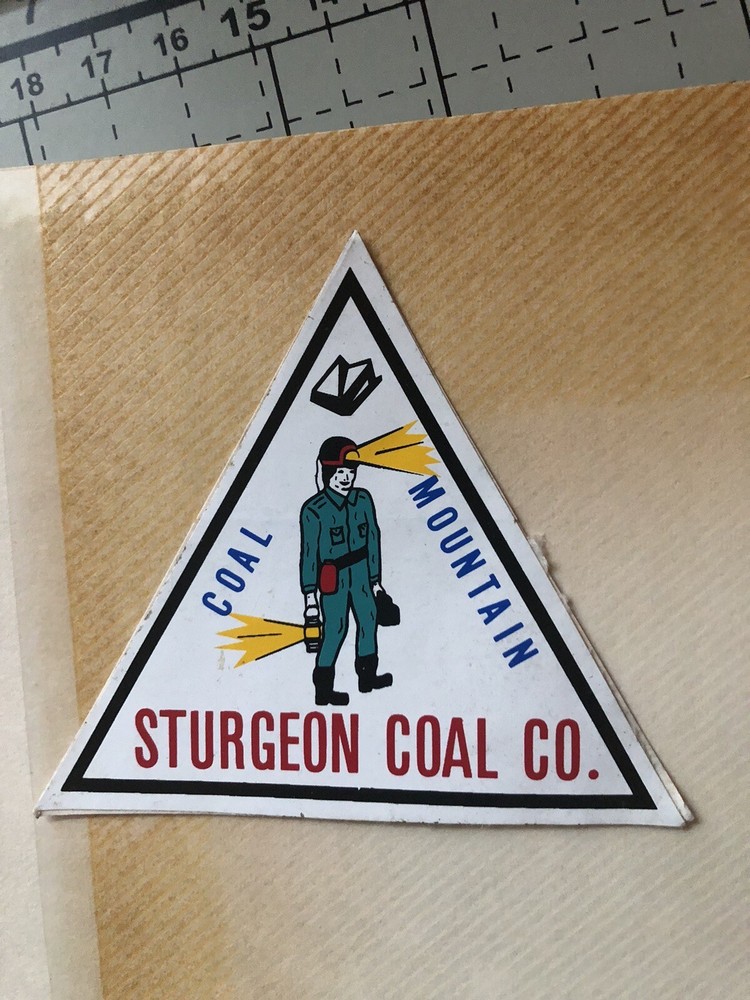 coal mining stickers Nice Older Coal Company