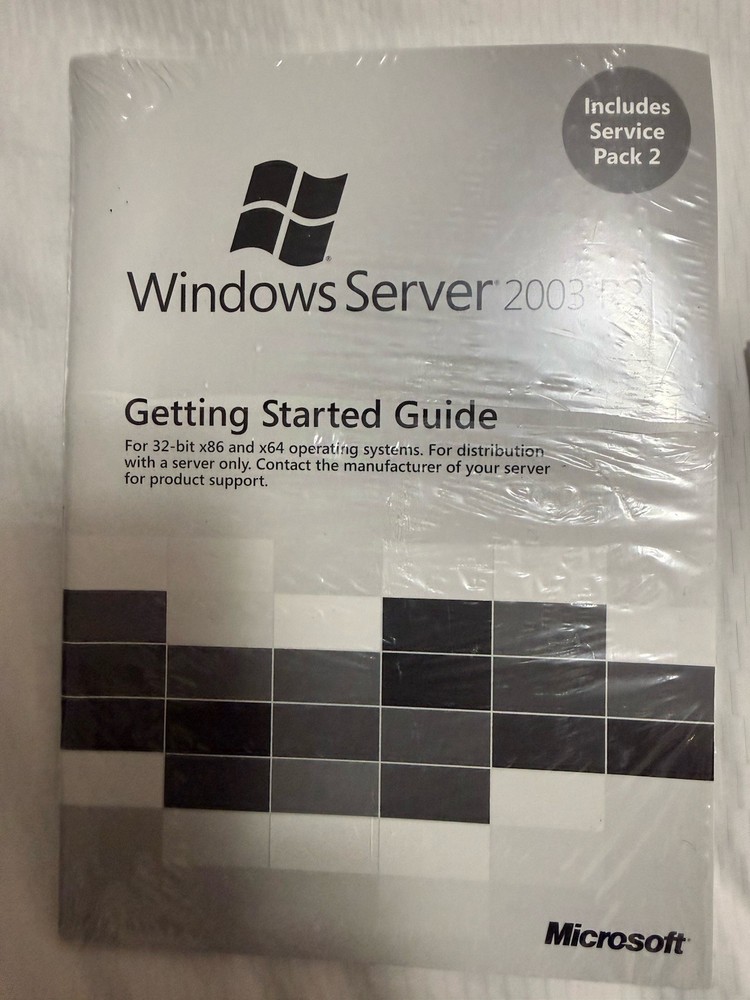 Windows Server 2003 R2 Standard No Product Key 2 Discs