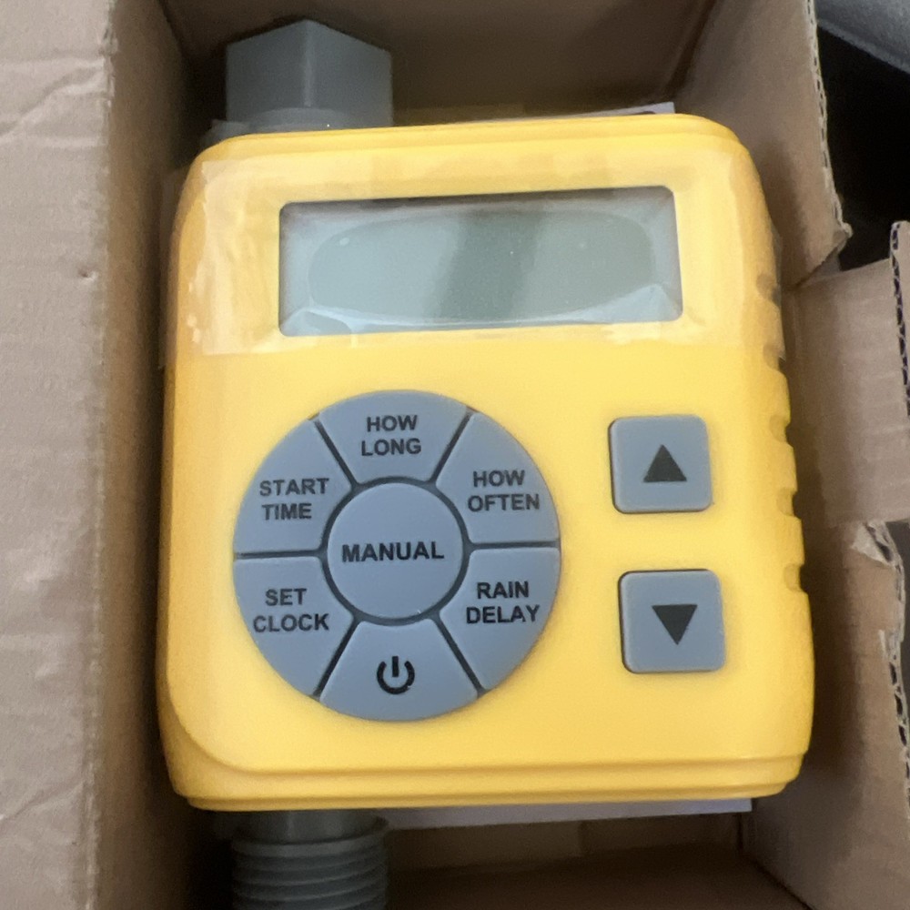 Programmable Sprinkler Timer for Garden Hose - Solar/Battery