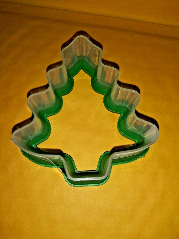 Green Tree Shaped shaped Cookie Cutter 1 pc Medium by Gripper Cutter