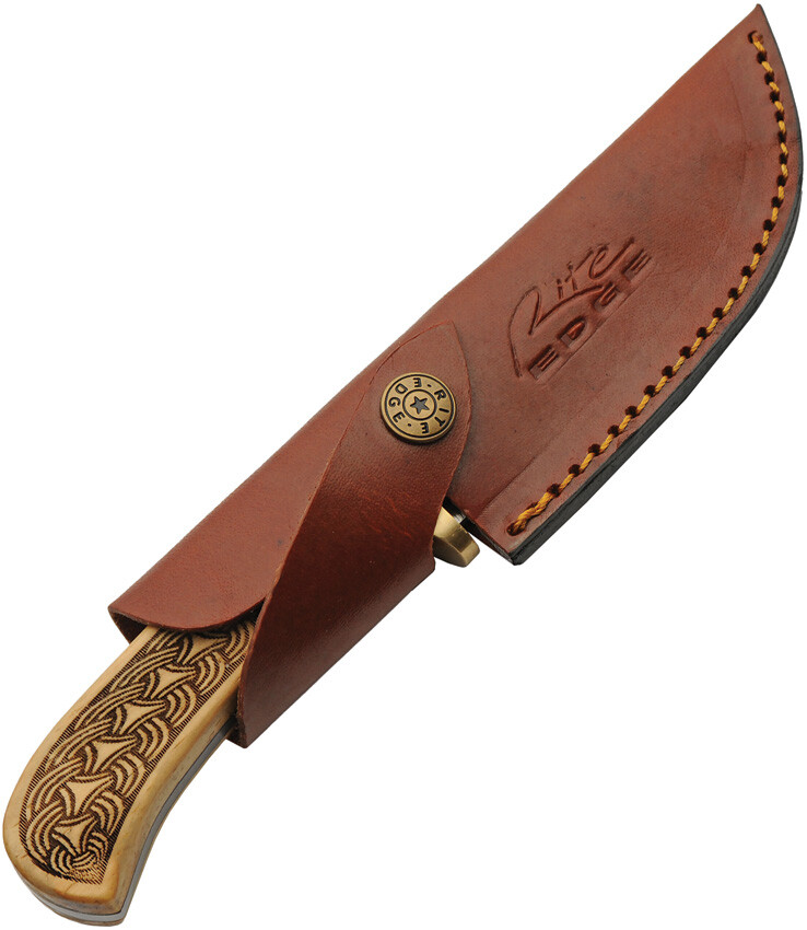 New Damascus Celtic Braid Fixed Blade DM1390