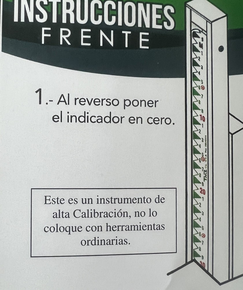 Construction Measuring Rod