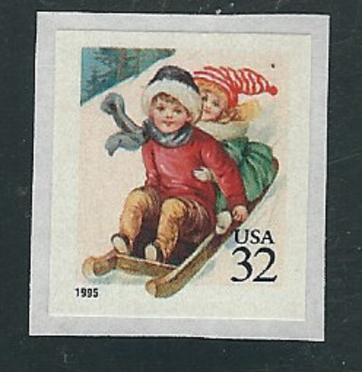 Scott #3013....32 Cent...Christmas...2 Stamps