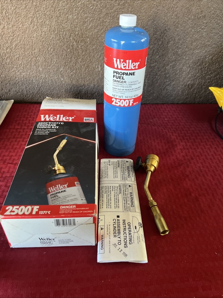 Turner Quickfire Self-igniting Propane Torch Kit