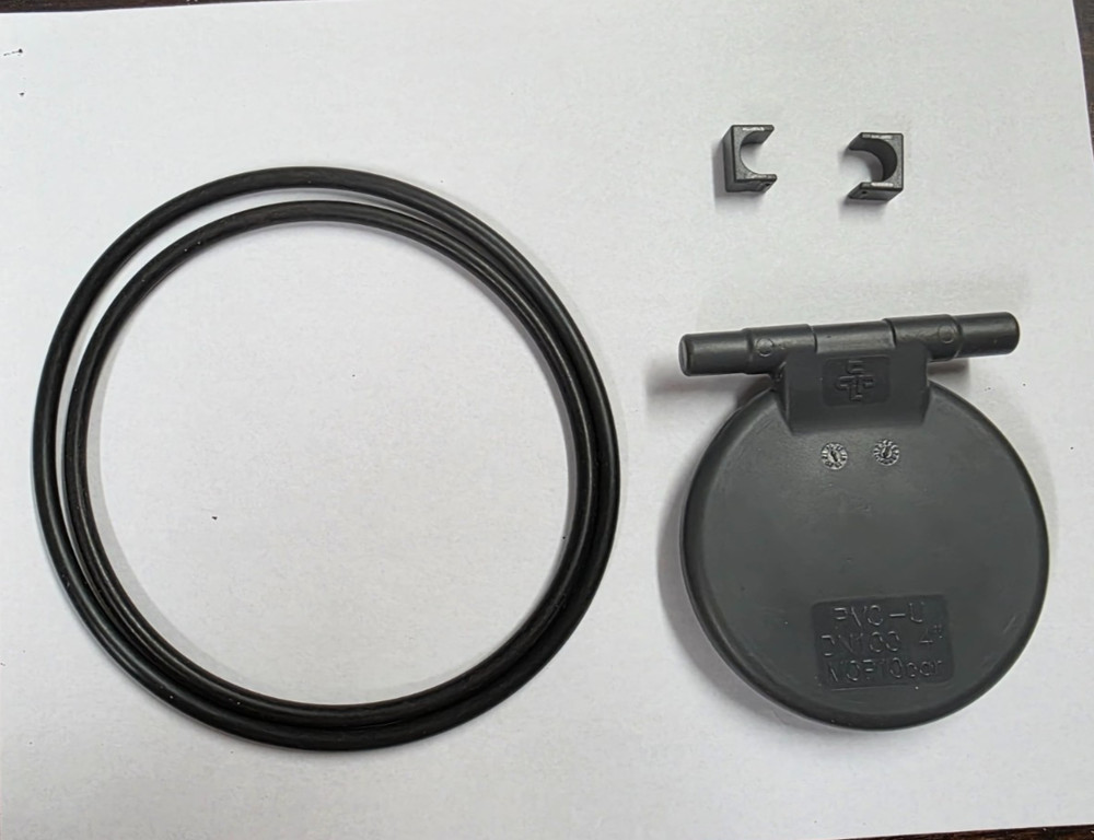 Oring flapper kit for 3" Praher check vlaves