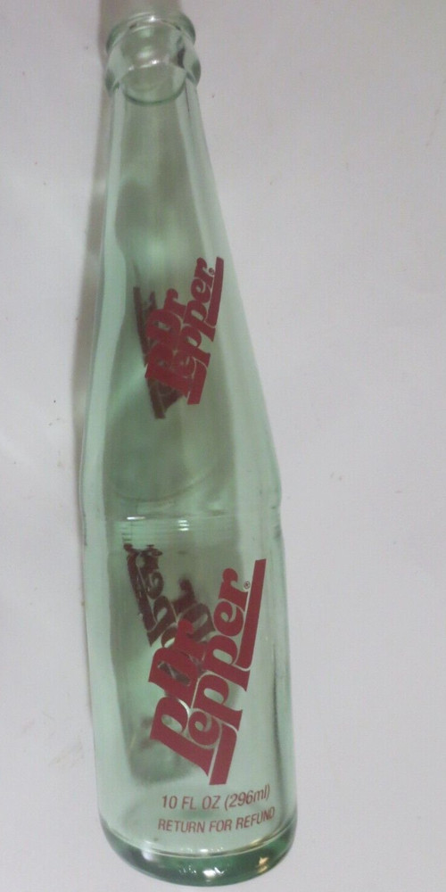 Dr pepper Slant Logo 10oz Returnable bottle Ex Shape