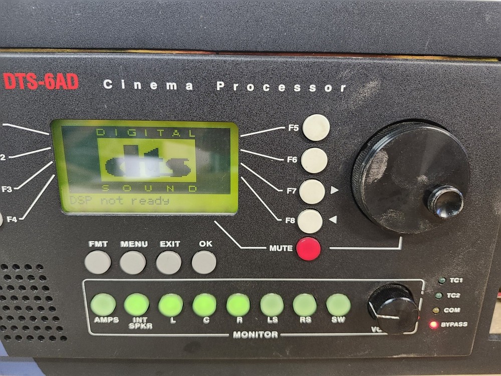 DTS Digital Theater Systems DTS-6AD Cinema Processor - Front Module ONLY