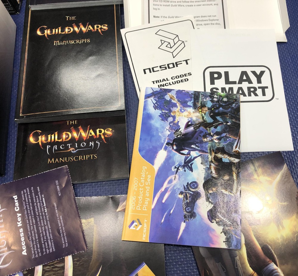 Guild Wars Nightfall Collector's Edition Box PC CD-ROM Game