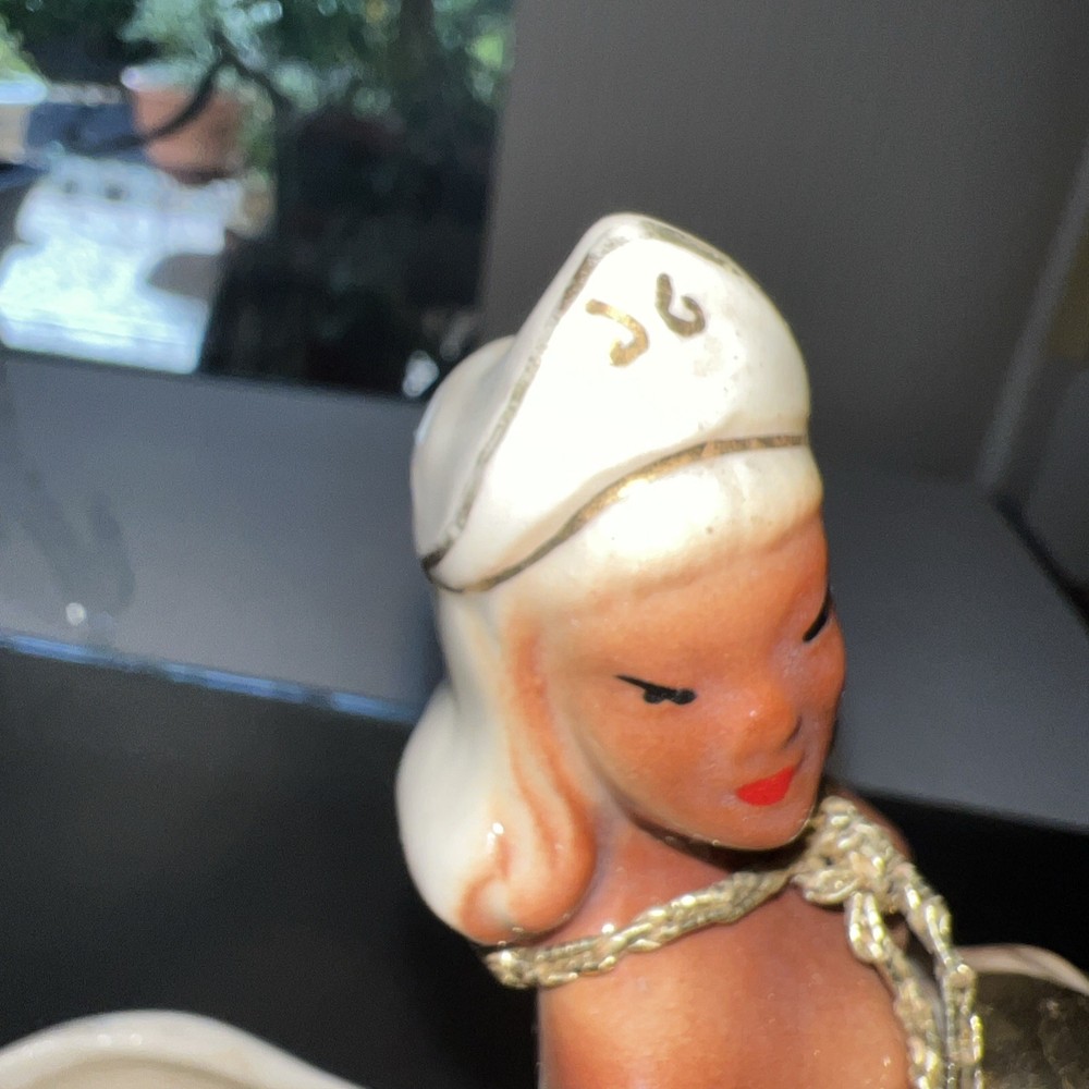 Joan Lea Harem Lady Ceramic Planter