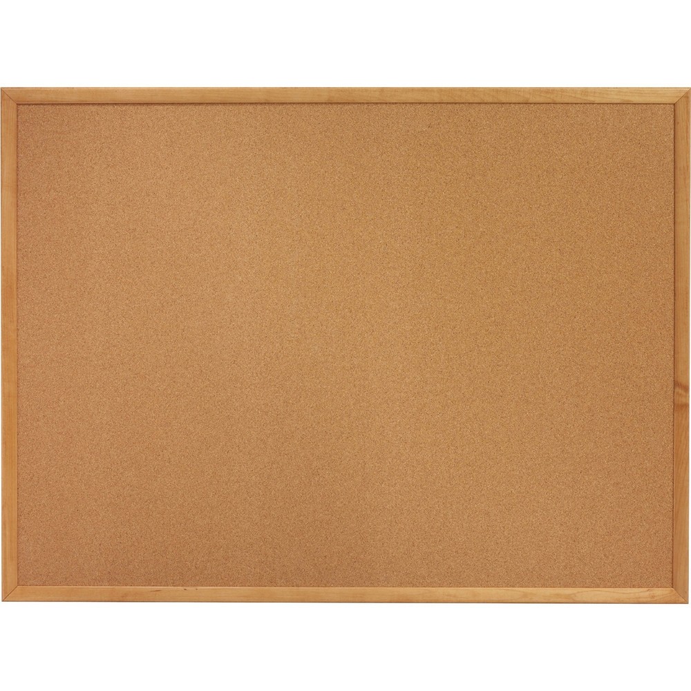 Sparco SPR19071 Cork Board 72x48 Oak Frame