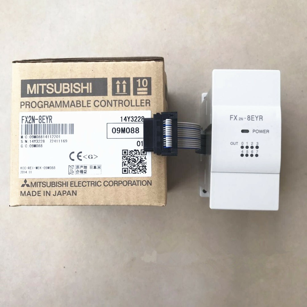 Mitsubishi 2N Series Expansion Module FX2N-8EYR Programmer Controller