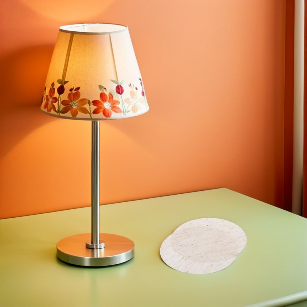 2 Pcs Replacement Lamp Shade Recessed Light Diffuser Cover Cloth Downlight