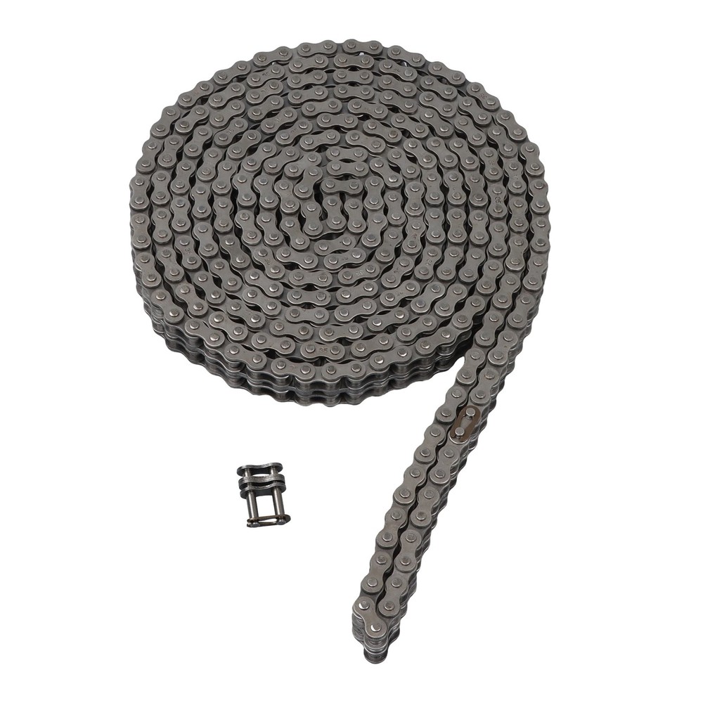 10 FT #35-2 Double Strand Roller Chain Set Includes 2 Connecting Links