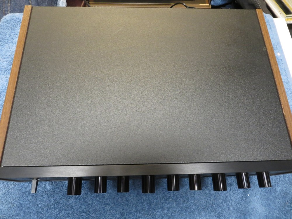 SAE TWO EQ10 3 BAND PARAMETRIC EQUALIZER WOOD PANEL SIDES