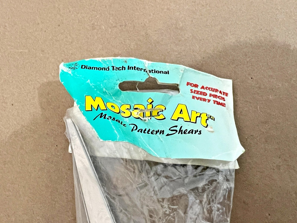 Diamond Tech Mosaic Art Pattern Shears