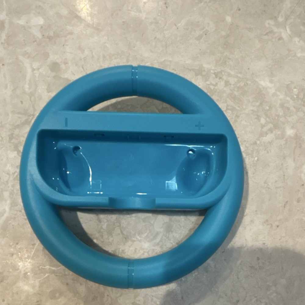 Joy-Con Wheel Blue Red Steering Controller Attachments for Nintendo Switch