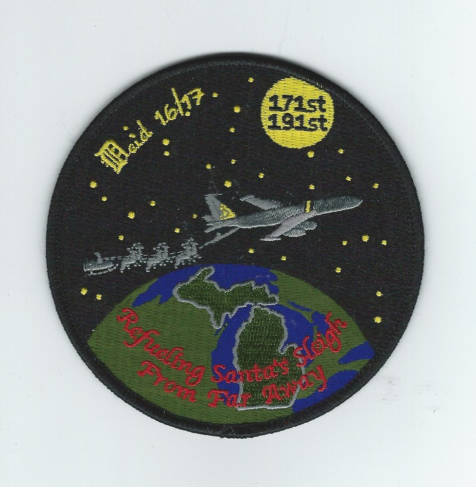 171st/191st AIR REFUELING SQUADRONS AL UDEID DEPLOYMENT 2016-17 patch
