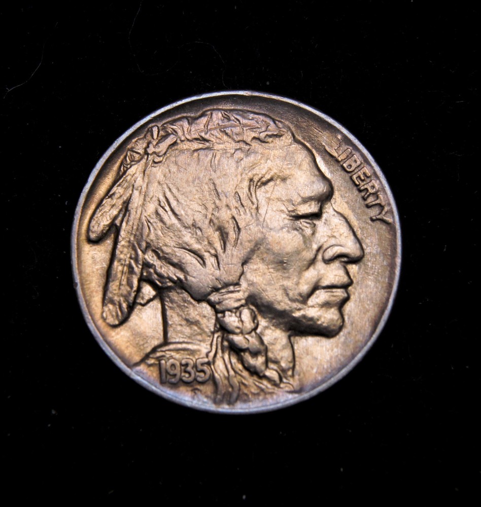 1935 Buffalo Nikel BU
