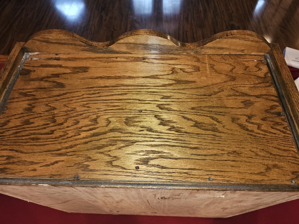 Vintage Desk Top Filing Cabinet