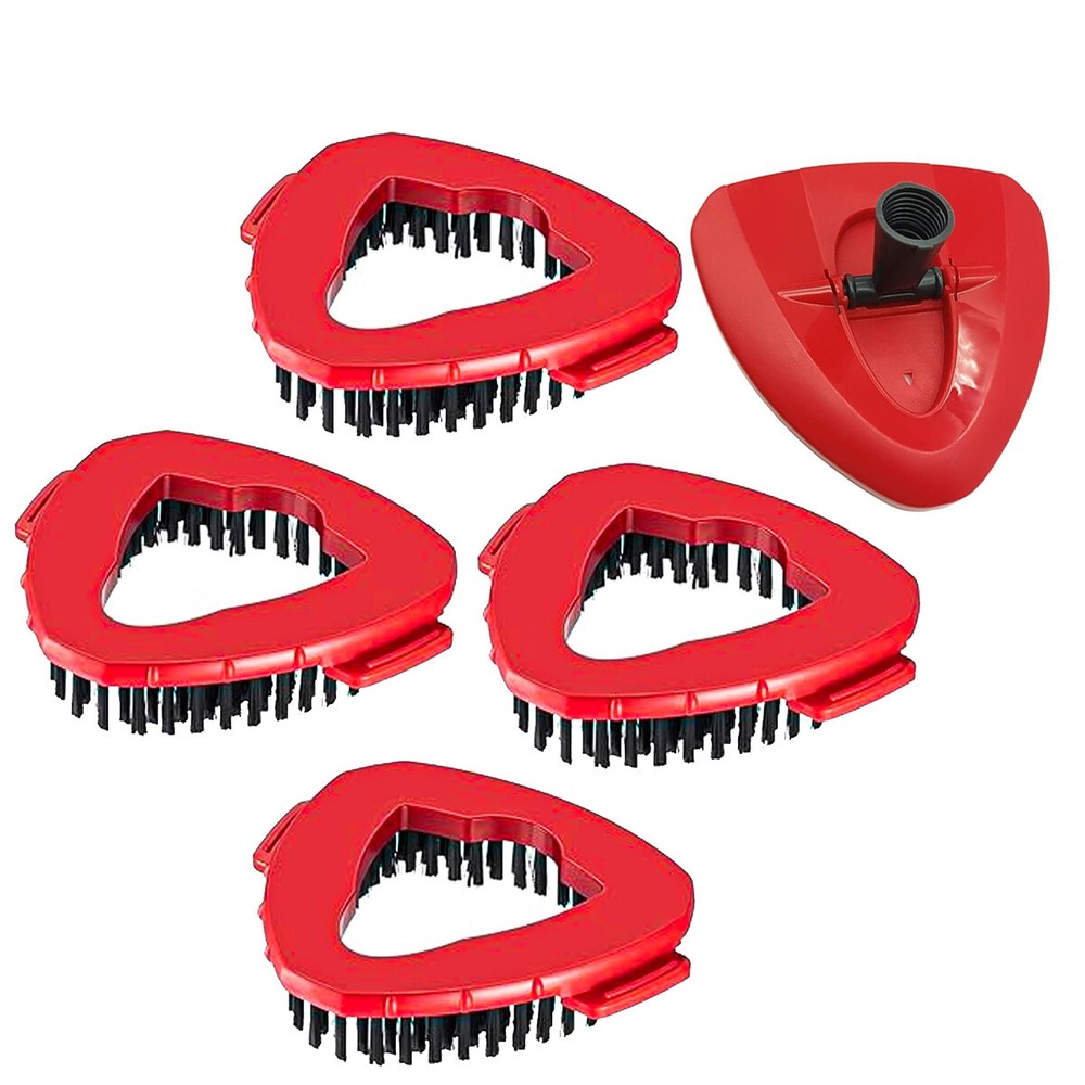 1-4 pcs Scrub Brush Replacement Head for O Cedar EasyWring Spin Mop 1Tank System