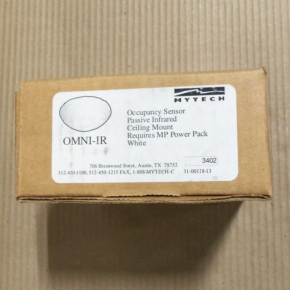 NEW MYTECH OMNI-IR OCCUPANCY SENSOR PASSIVE INFRARED CEILING MOUNT FIRE ALARM