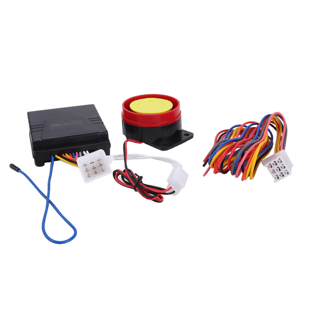 Motor Bike 12V Security Alarm System Anti-theft Remote Control Engine Start